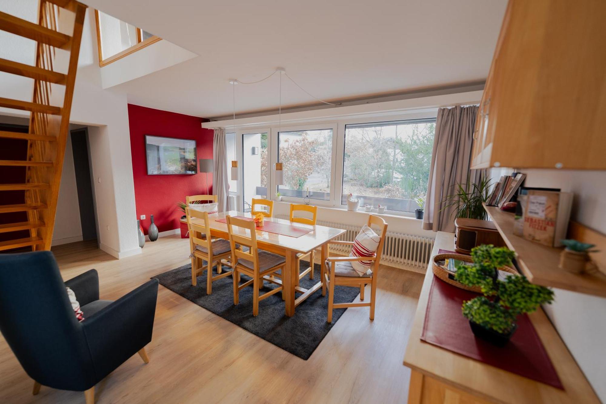 Hemfurth-Edersee Ferienhaus Schoene Aussicht Ferienwohnung Rot מראה חיצוני תמונה