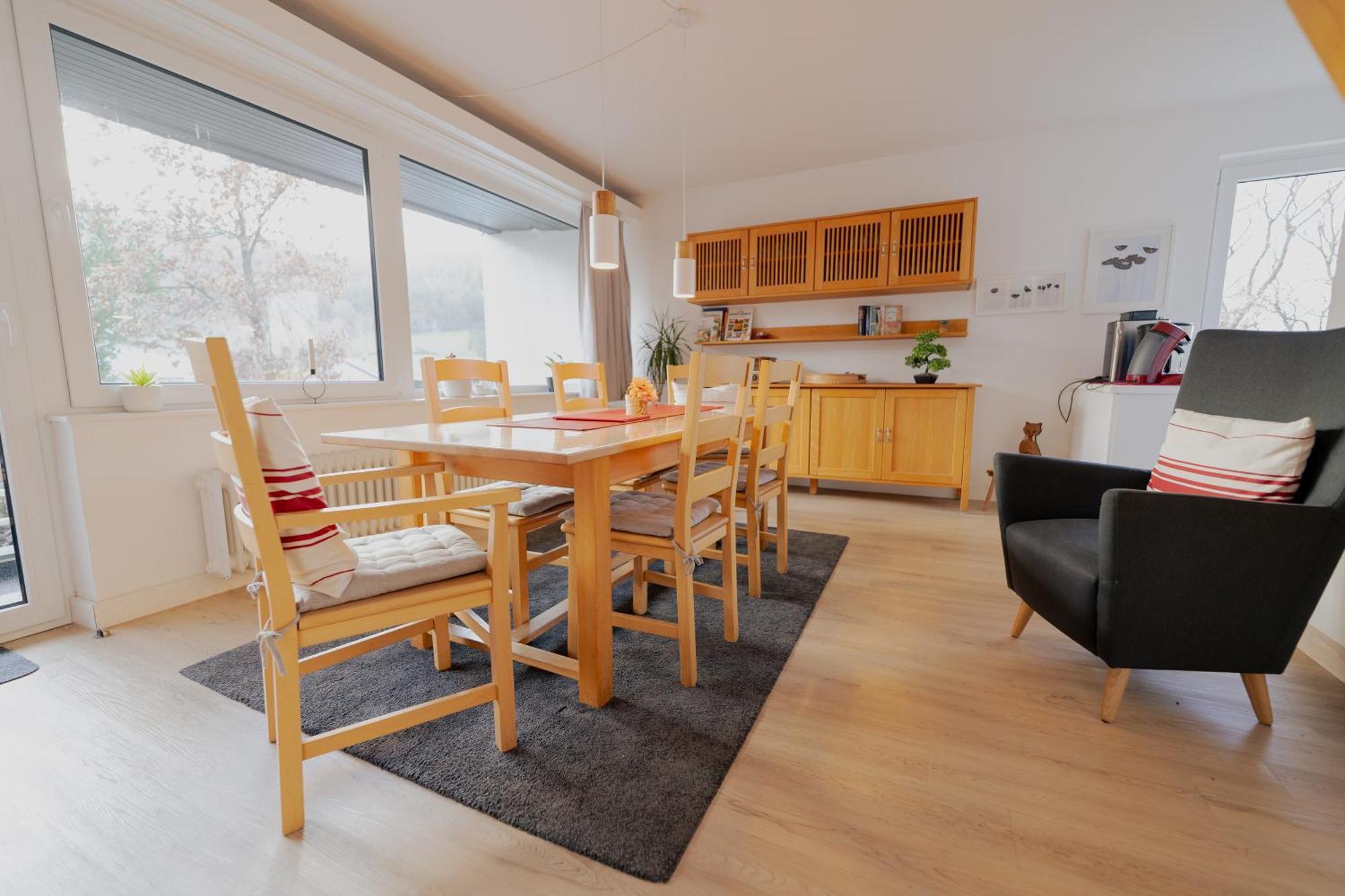 Hemfurth-Edersee Ferienhaus Schoene Aussicht Ferienwohnung Rot מראה חיצוני תמונה